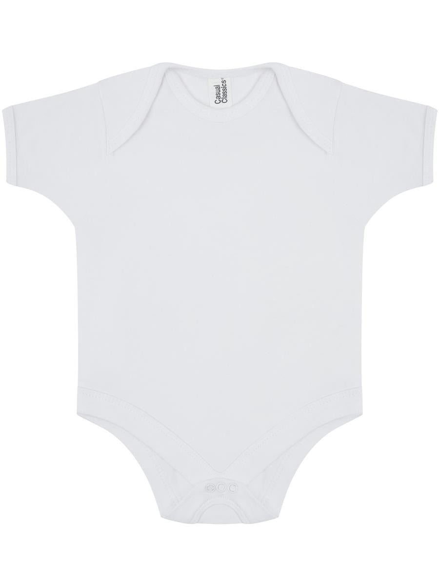Casual Classics Baby Body Suit C800T - White