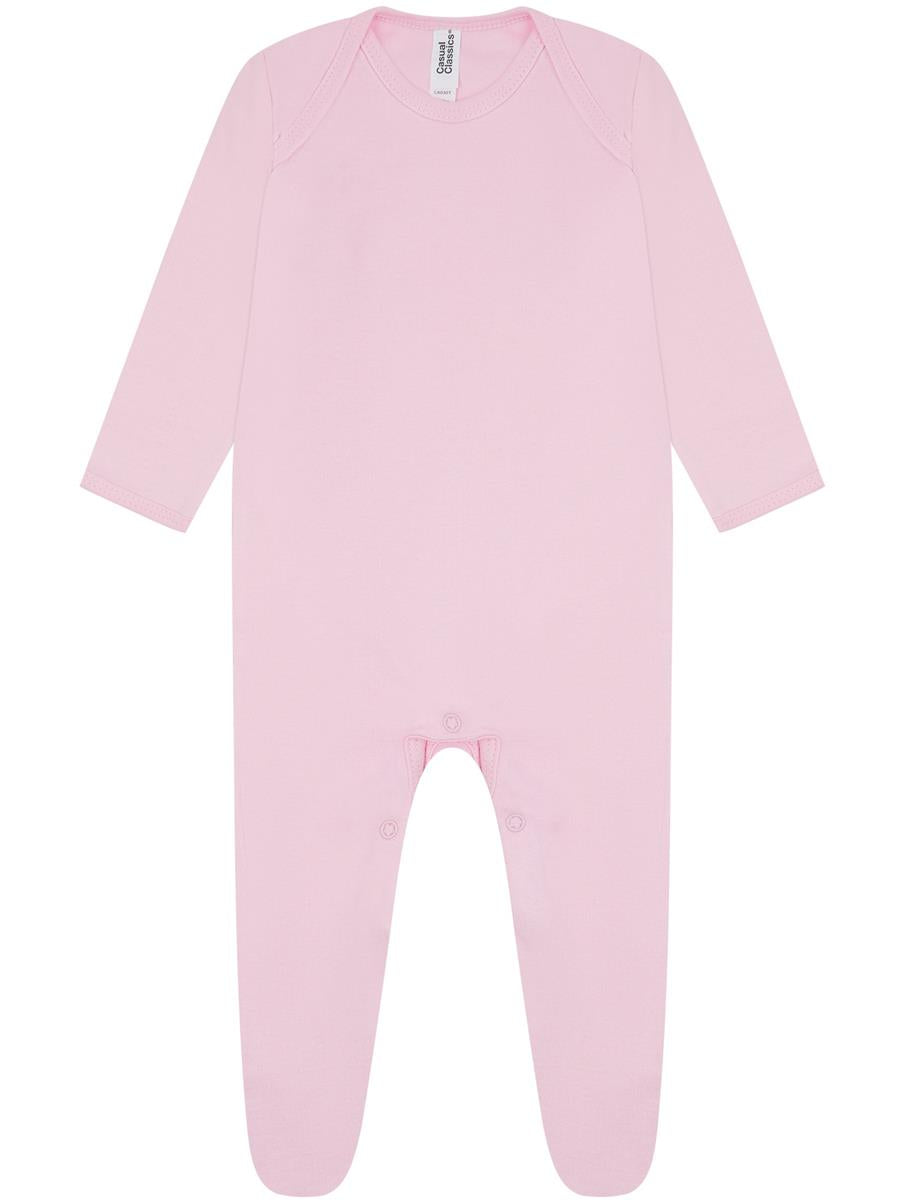 Casual Classics Baby Romper Suit C8030T - Light Pink
