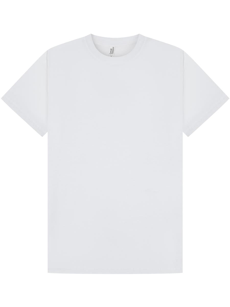 Casual Classics Original Ringspun T-Shirt CR1300 - White