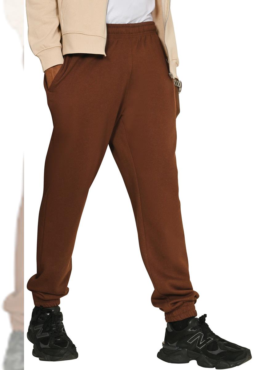 Casual Ringspun Blended Core Jogpants Regular CRBJP10 - Chocolate
