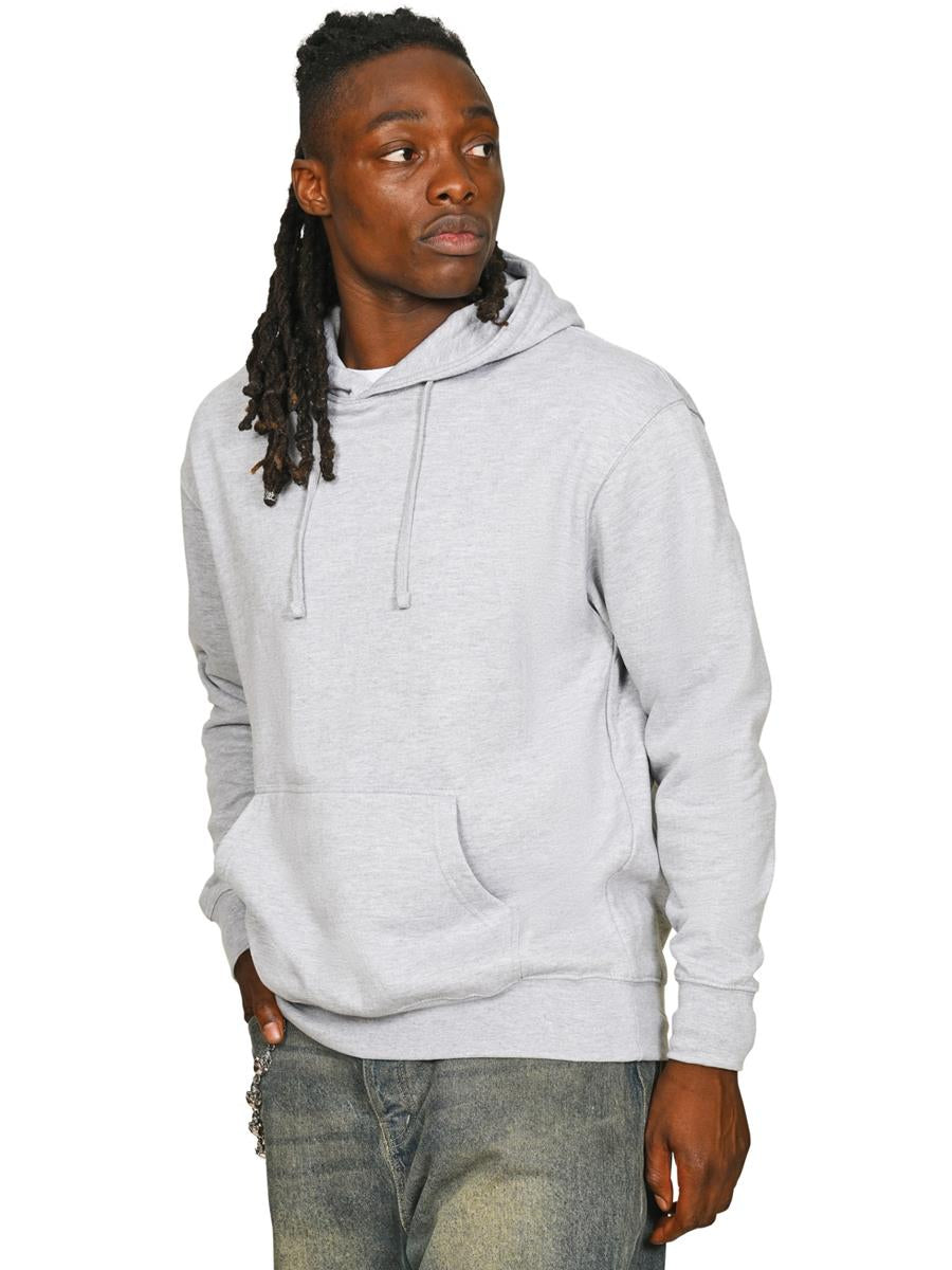 Casual Classics Ringspun Blended Hooded Sweatshirt C2200 - Sport Grey