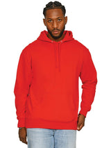 Casual Classics Ringspun Blended Hooded Sweatshirt C2200 - Red