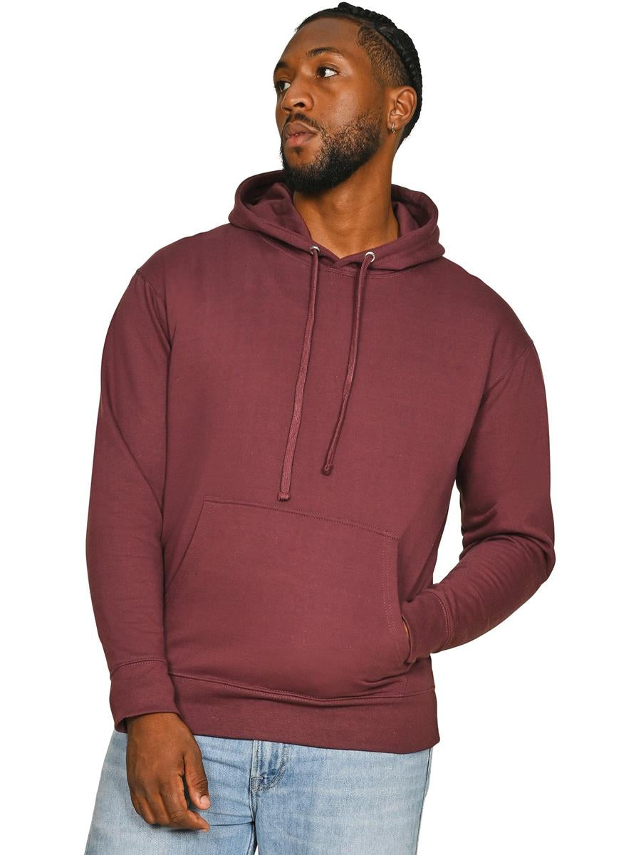Casual Classics Ringspun Blended Hooded Sweatshirt C2200 - Maroon