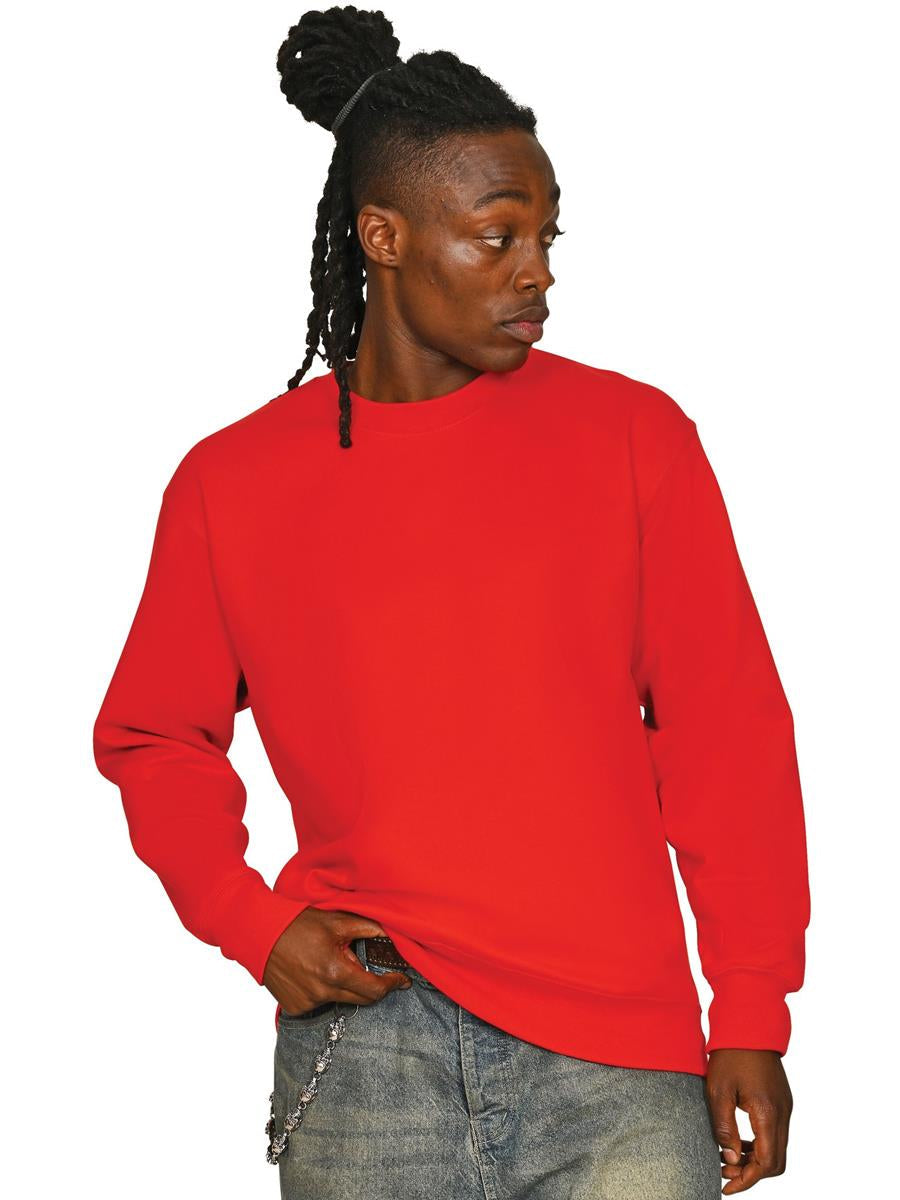 Casual Classics Ringspun Blended Sweatshirt C2400 - Red