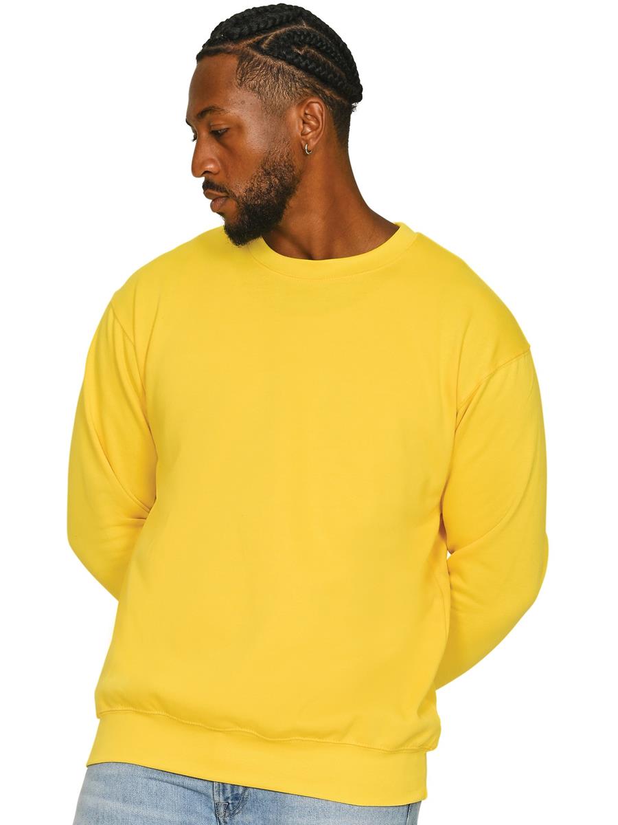 Casual Classics Ringspun Blended Sweatshirt C2400 - Yellow