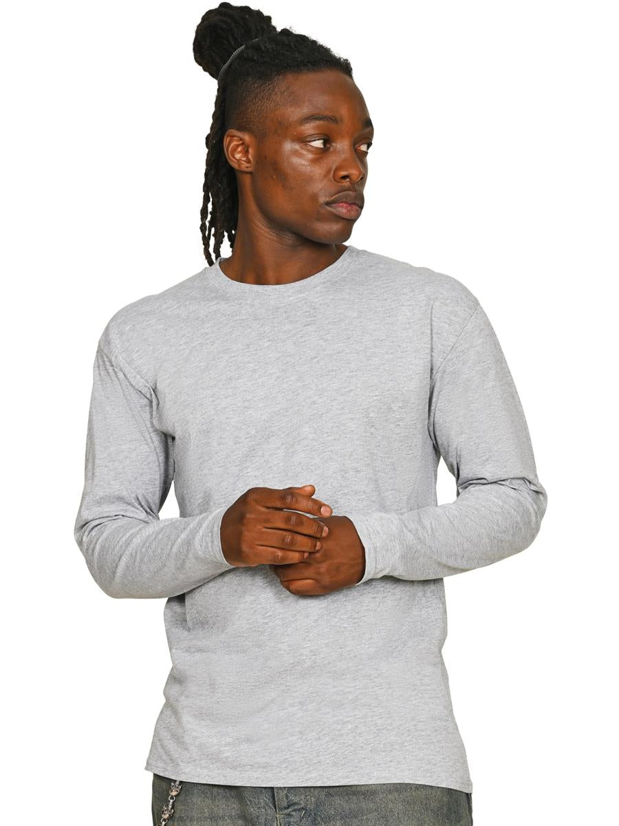 Casual Classic Long Sleeve T Shirt CR1550 - Heather