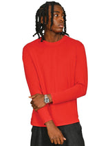 Casual Classic Long Sleeve T Shirt CR1550 - Red