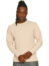 Casual Classic Long Sleeve T Shirt CR1550 - Sand