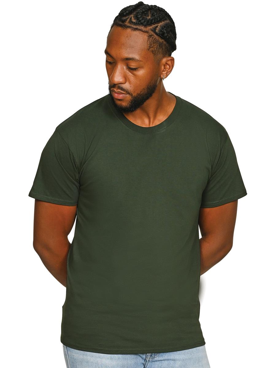 Casual Classics Premium Ringspun T-Shirt CR1800 - Forest Green