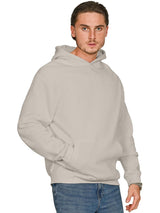 Casual Classic Ringspun Blended Core Hoodie CRBHS10 - Stone
