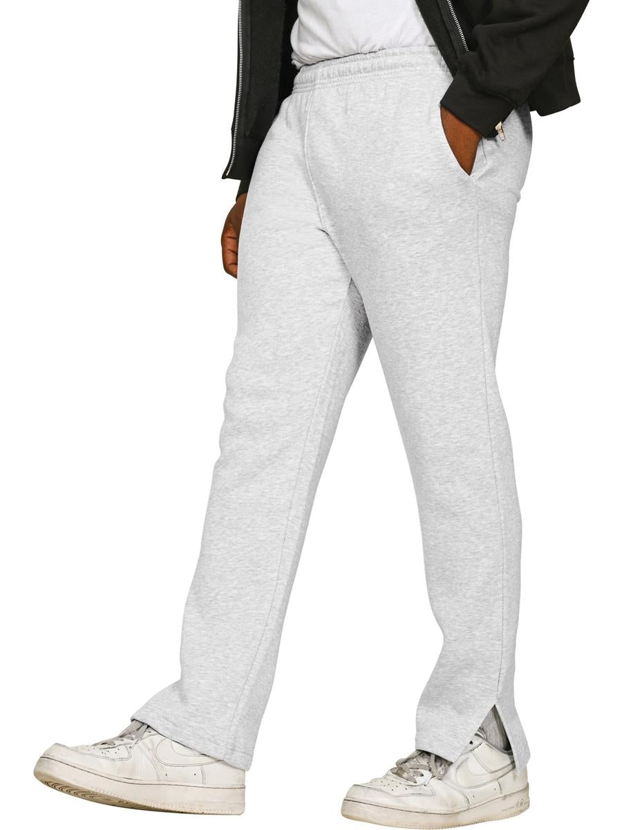 Casual Classics Ringspun Blended Core Split Hem Jog Pant Regular CRBJP40 - Ash Grey
