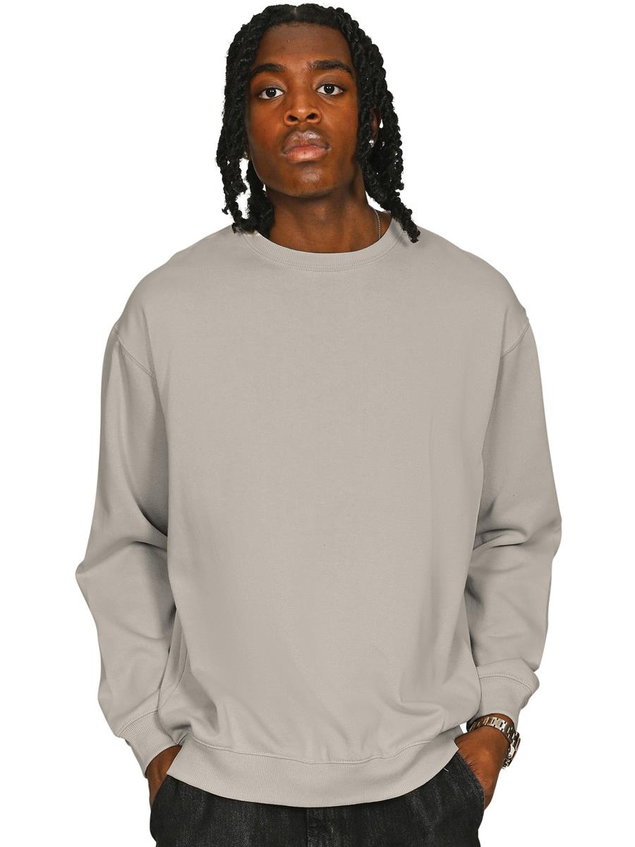 Casual Ringspun Blended Oversize Sweat CRBSW30 - Stone