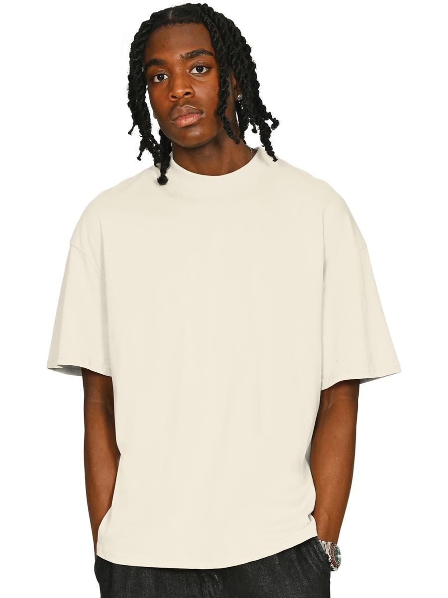 Casual Ringspun Core Extended Neck T CRBT40 - Ecru