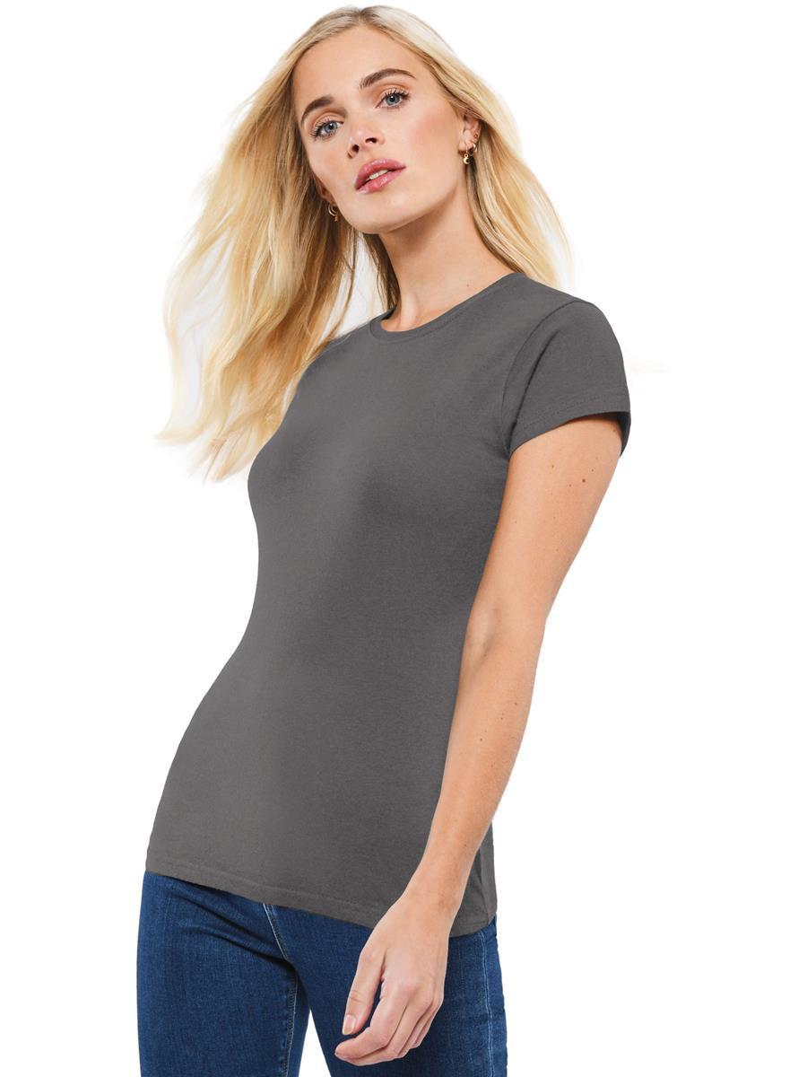 Casual Classics Classic Ringspun T-Shirt Ladies CR1500L - Charcoal