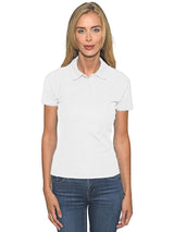 Casual Classics Ladies Polo C101L - White