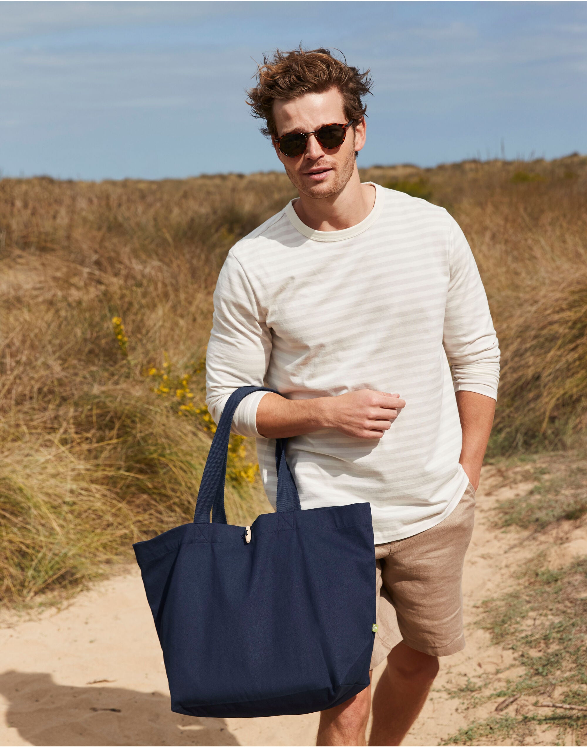 Westford Mill EarthAware® Organic Marina Tote W850