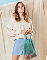 Westford Mill Organic Cotton Mini Mesh Grocery Bag W151
