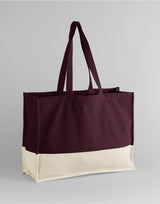 Westford Mill EarthAware® Organic Contrast Shopper W858