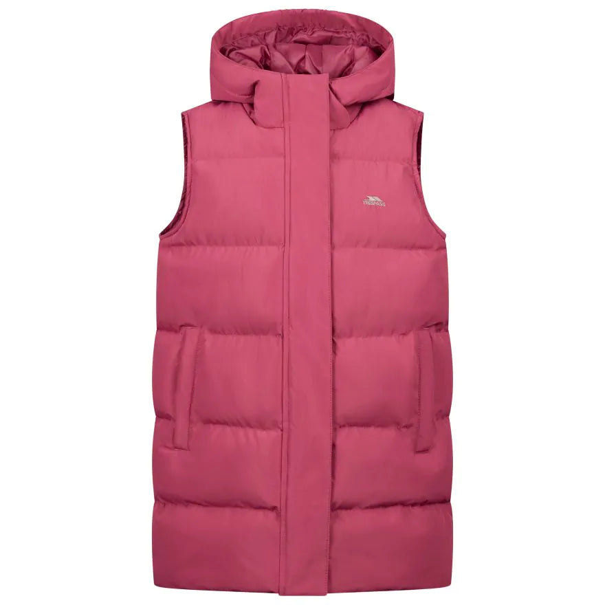 Trespass Moyra Girls Gilet Rose Blush