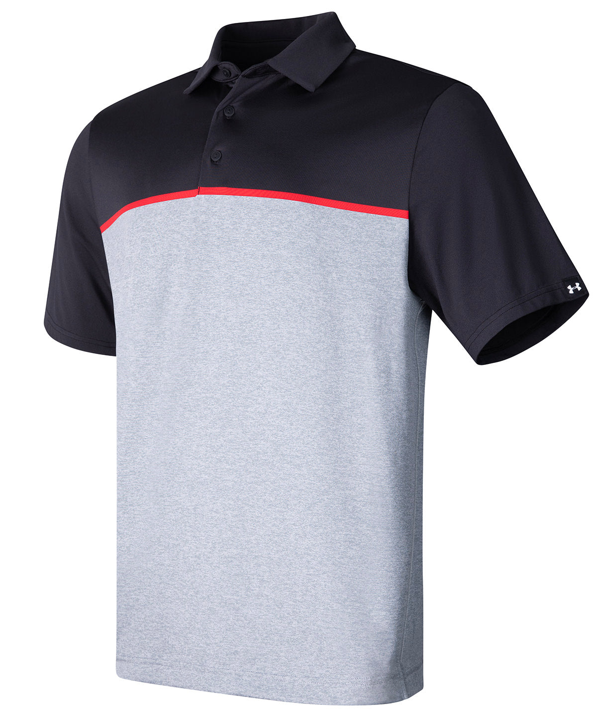 Under Armour Golf playoff 3.0 stripe polo LB – edge lit UG003