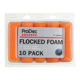 ProDec Advance 10pk 4" Flocked Foam Mini Roller
