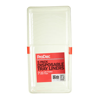 ProDec 5pk Plastic Liners For 4" Trays