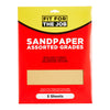 Fit For The Job 5pk Sandpaper - Assorted Grades