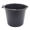 Unbranded 3 Gallon Black Plastic Bucket