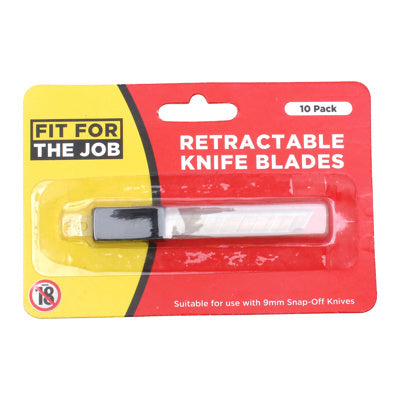 Fit For The Job 10pk Blades for SOK09 Snap-Off Knife