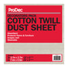 ProDec Triple Pack Cotton Twill Dust Sheets - 2x 12' x 9' & 1x 24' x 3'