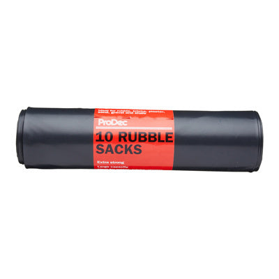 ProDec Roll of 10 Heavy Duty Rubble Sacks