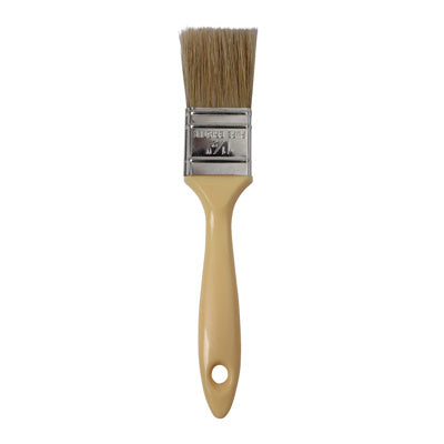Unbranded Plastic Handle White Bristle Laminating Brush