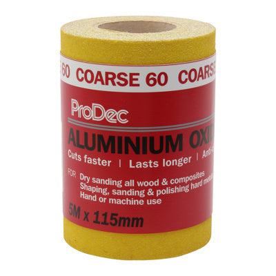 ProDec 5m Yellow Aluminium Oxide - 60 Grit