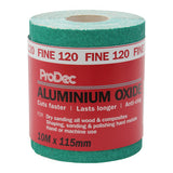 ProDec 10m Green Aluminium Oxide - 120 Grit