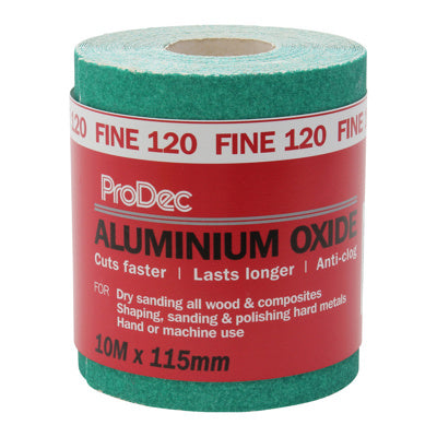 ProDec 10m Green Aluminium Oxide - 120 Grit