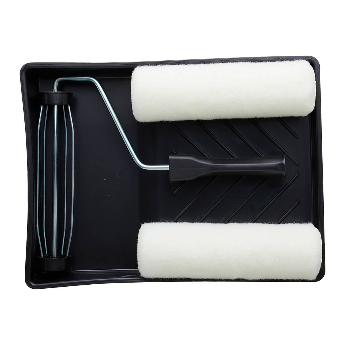 ProDec Contractor 9" x 1.75" Medium Pile Polyester Roller, Frame & Tray Kit - twin sleeve