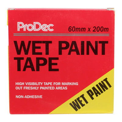 ProDec 60mm x 200m Non-Adhesive Wet Paint Tape