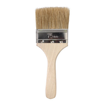 Unbranded Wooden Handle White Bristle Laminating Brush