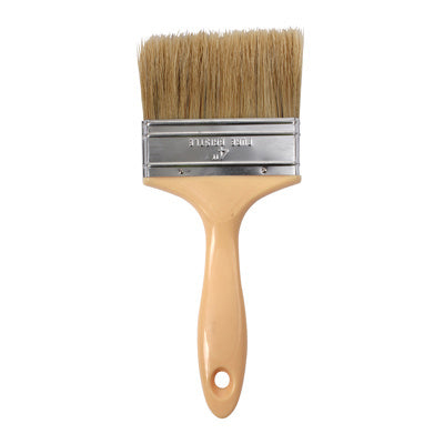 Unbranded Plastic Handle White Bristle Laminating Brush