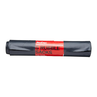 ProDec Roll of 5 Heavy Duty Rubble Sacks