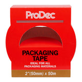 ProDec 2" x 50m Brown Packaging Tape