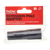 ProDec Extension Pole Screw Fit to Push Fit Adaptor - carded