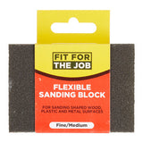 Fit For The Job Flexible Sanding Block - Fine/Medium Grade