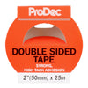 ProDec 50mm x 25m Double Sided Tape