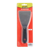 Fit For The Job 3" Scraper - Black Plastic Handle - Carded