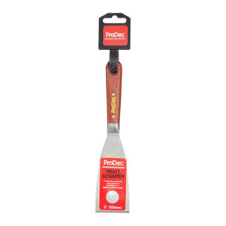 ProDec 2" Scale Tang Paint Scraper With Rosewood Handle