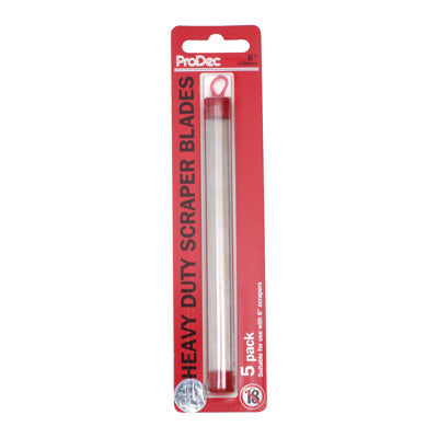 ProDec 5pk Blades For LHWS6 6" Wall Scraper