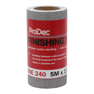ProDec 5m Finishing Paper - 240 Grit