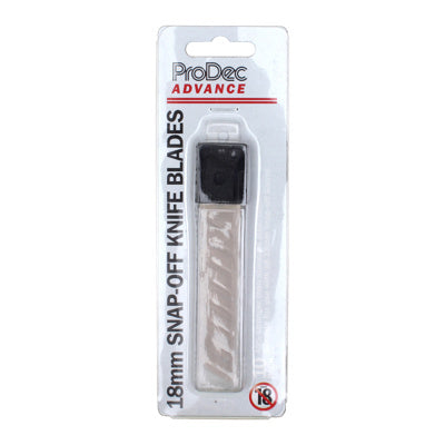 ProDec Advance 10pk Blades For ALKS001 18mm Snap Off Knife