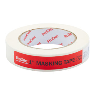 ProDec 1" x 50m General Purpose Masking Tape